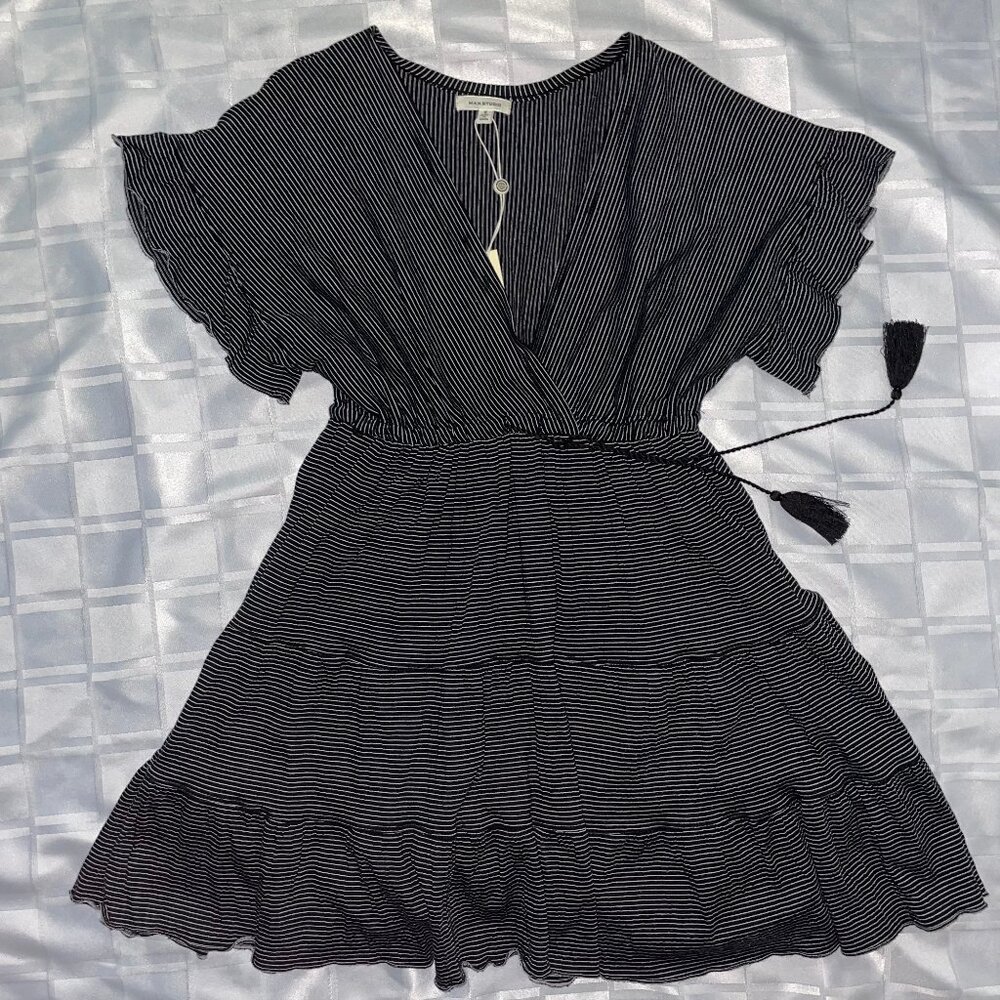 Beachy boho babydoll dress S